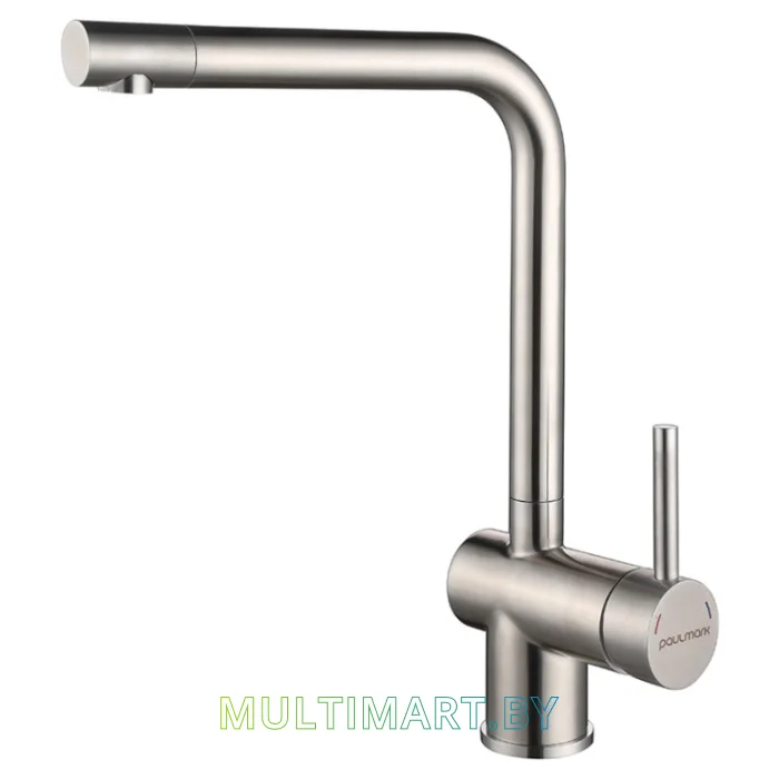 Смеситель Paulmark Spring Sp212067-SS (нержавеющая сталь)